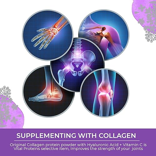 Miniatura 5 de Intimate Science - Péptidos de colágeno marino puro, tipo I y III + vitamina C, biotina, ácido hialurónico, 0.25oz de proteína, todo natural,