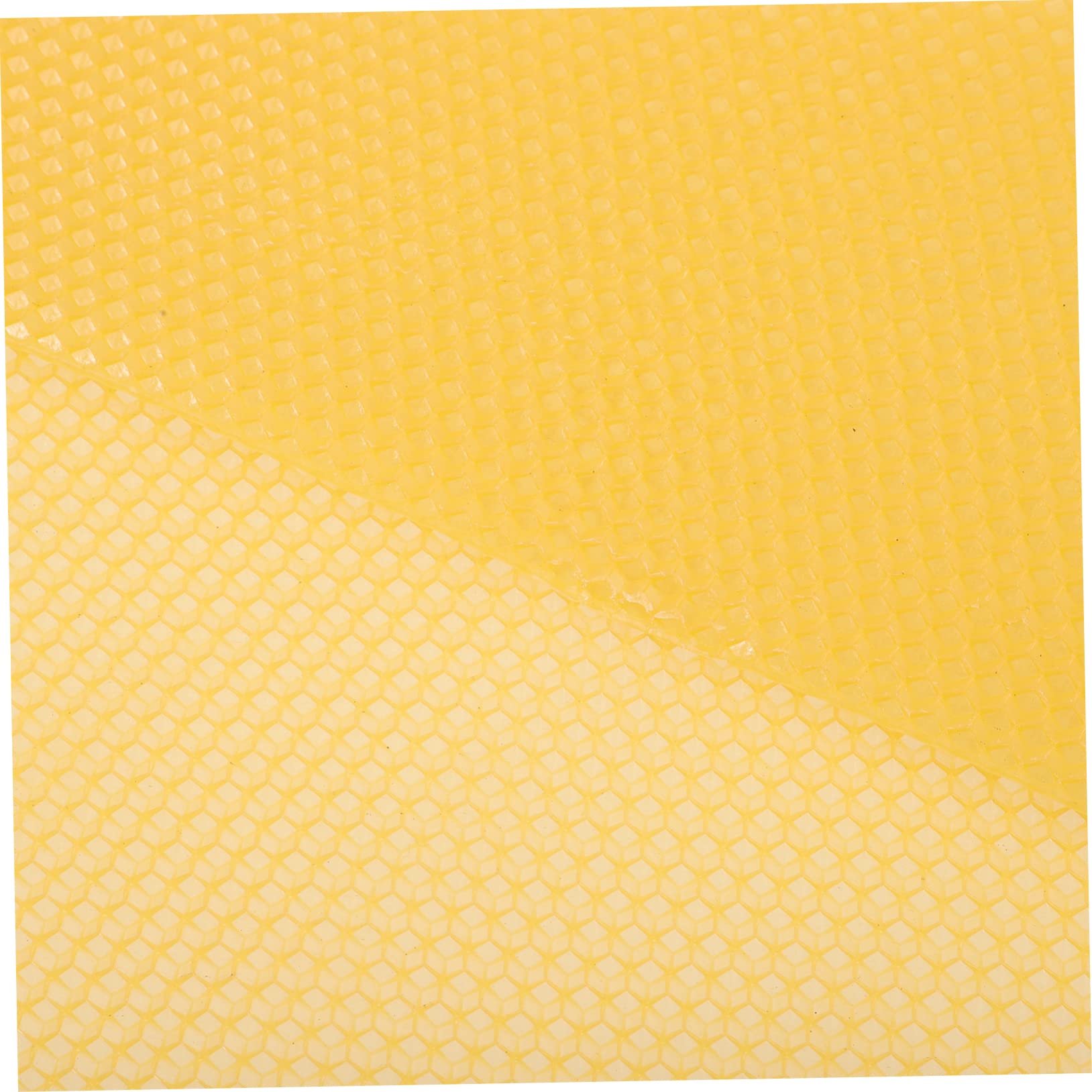 VANZACK 30 Láminas Base de Panal de Abejas de Cera Natural para Apicultura, Alta Producción y Rápida Formación de Colmena, Color Amarillo, Ideales para Manualidades y Fabricación de Velas