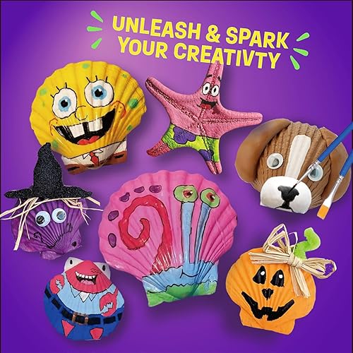 Miniatura 2 de Kit de pintura de conchas marinas para niños, regalos de artes y manualidades para niños y niñas de 4 a 12 años - Kit de actividades de manualidades