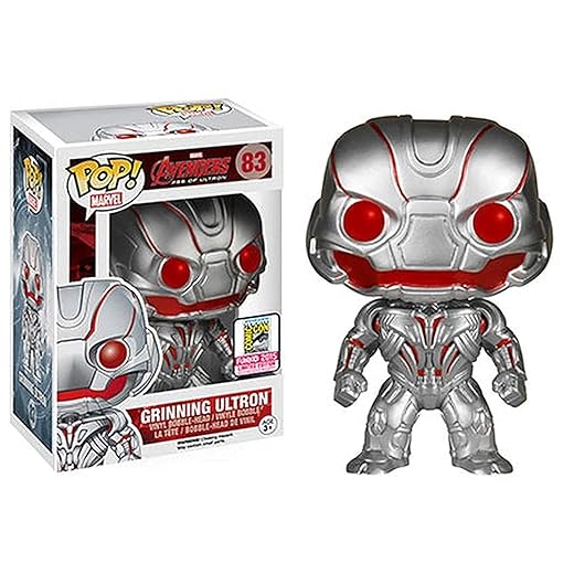 Funko Pop! Marvel #83 Avengers Age Of Ultron Grinning Ultron (2015 Sdcc Exclusive)
