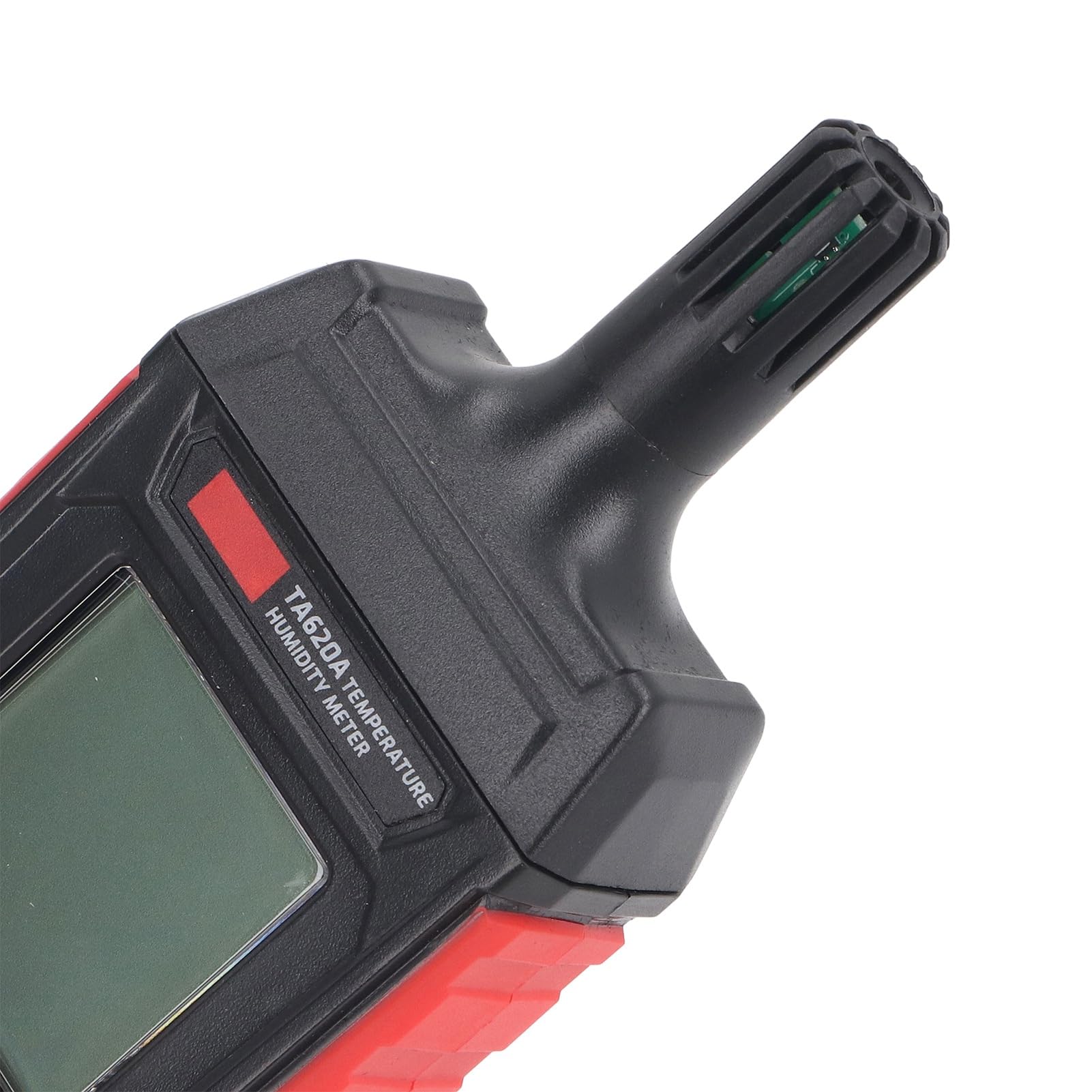 Generic Medidor Digital de Humedad y Temperatura de Alta Precisión, Termohigrómetro Portátil Estable para Interiores, Material ABS Resistente Al Desgaste, para el Hogar, Tamaño Pequeño
