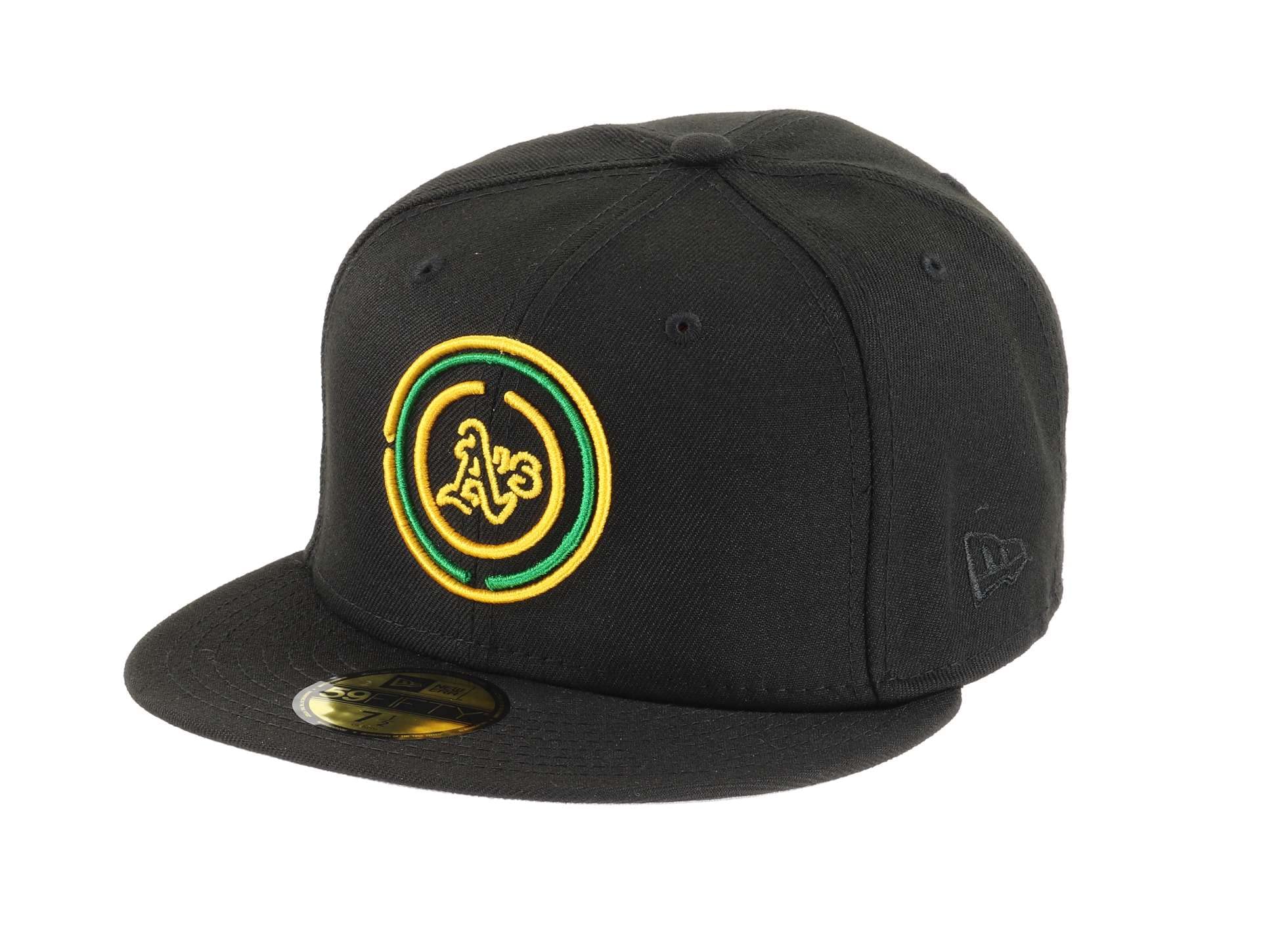 New Era Oakland Athletics MLB Black Poly 59Fifty Basecap โ image 1