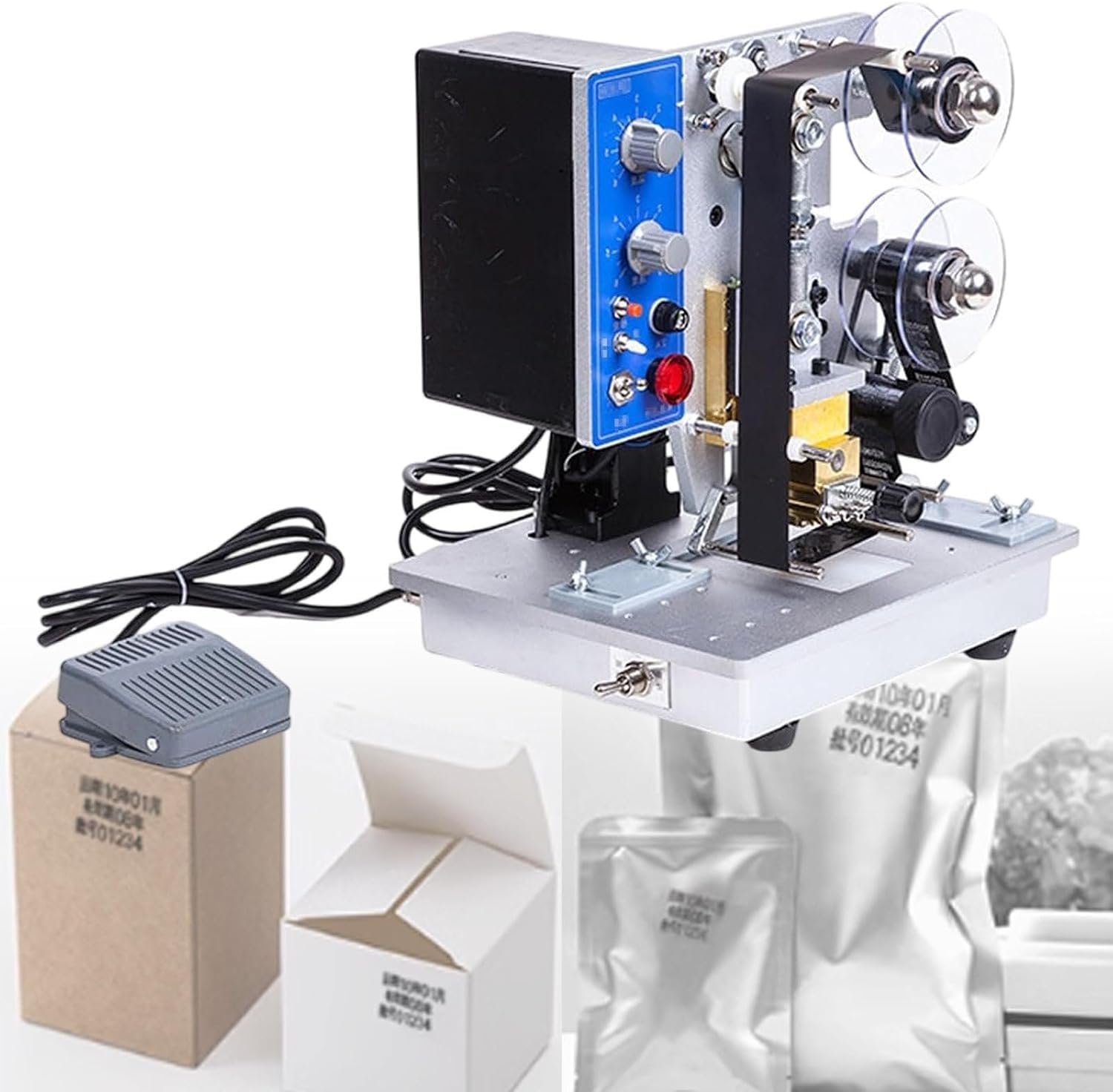 Farbbanddrucker, Automatische Codiermaschine Für Produktionsdatum
