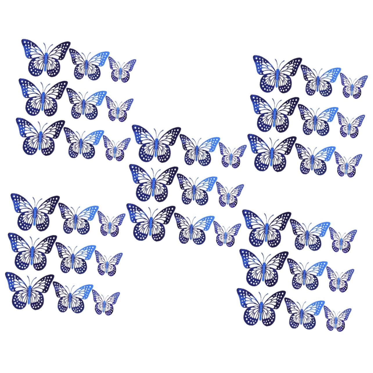 Stickers muraux pvc bleu pour créer une ambiance nursery et chambre d'enfant coquette