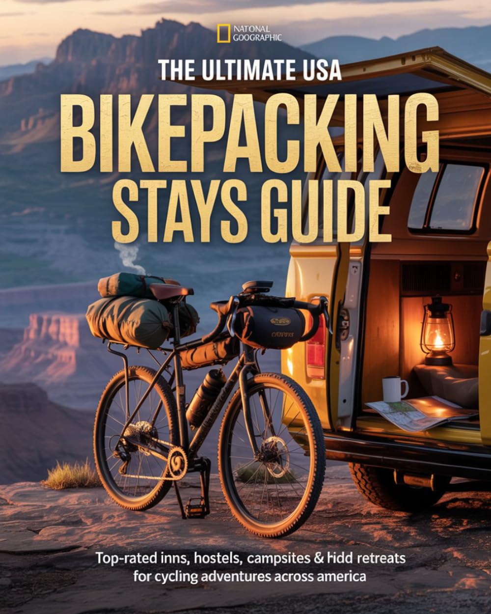 THE ULTIMATE USA BIKEPACKING STAYS GUIDE: Top-Rated Inns, Hostels, Campsites & Hidden Retreats for Cycling Adventures Across America