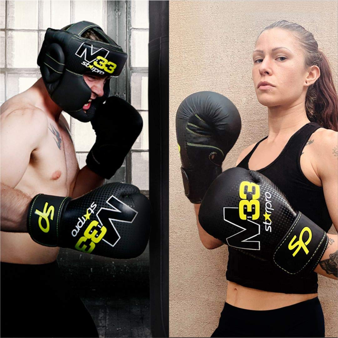 Starpro M33 Boxing Gloves for Strong Punches & Fast KOs Boxing