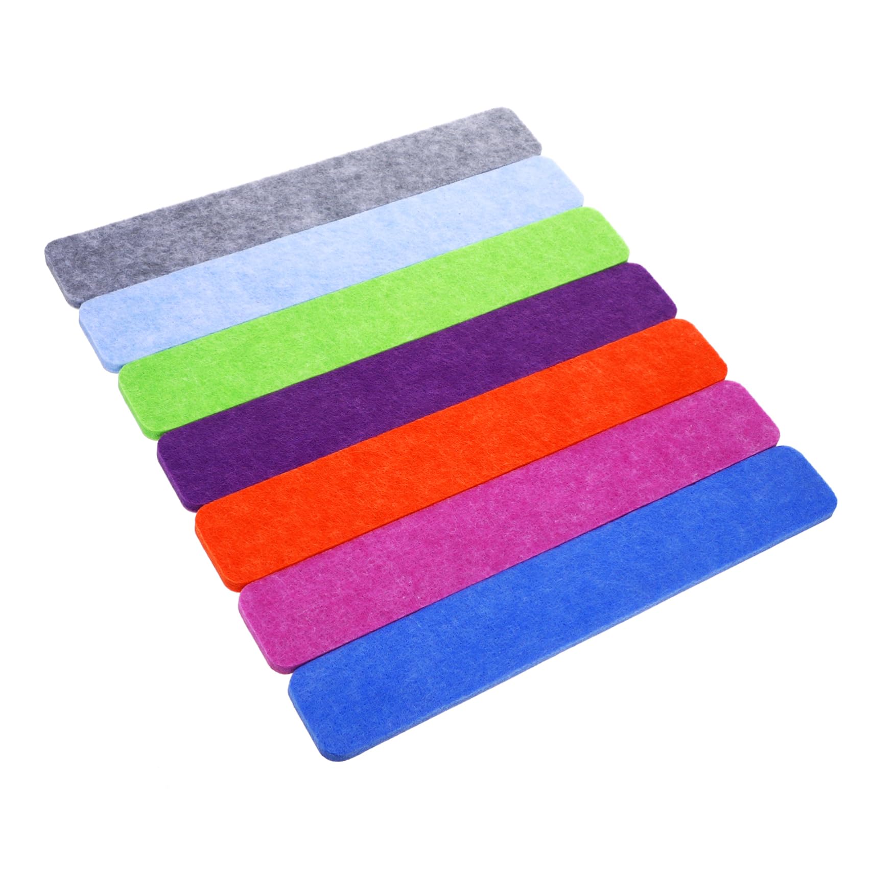 HOLIDYOYO Felt Bulletin Board Decor 7pcs Strips Wall Pin Board Home Office School Decor