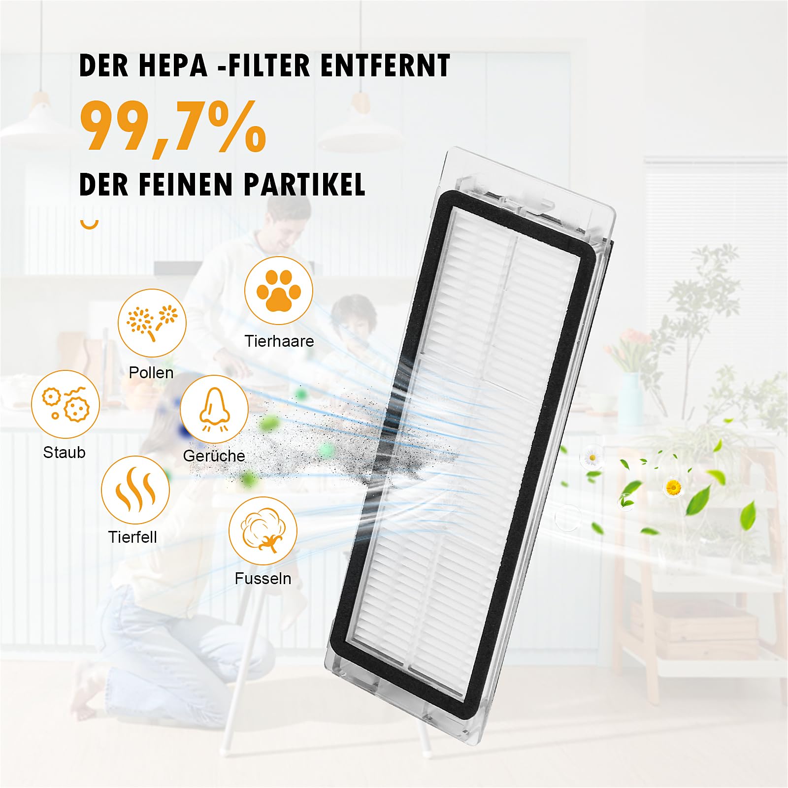 RUKHOOL QRevo accessoires voor Roborock QRevo accessoireset reserveonderdelen robotstofzuiger 4 stofzuigerzakken, 4 filters, 4 mopdoeken, 2 hoofdborstels, 4 zijborstels RUKHOOL QRevo accessoires voor Roborock QRevo accessoireset reserveonderdelen robotstofzuiger 4 stofzuigerzakken, 4 filters, 4 mopdoeken, 2 hoofdborstels, 4 zijborstels