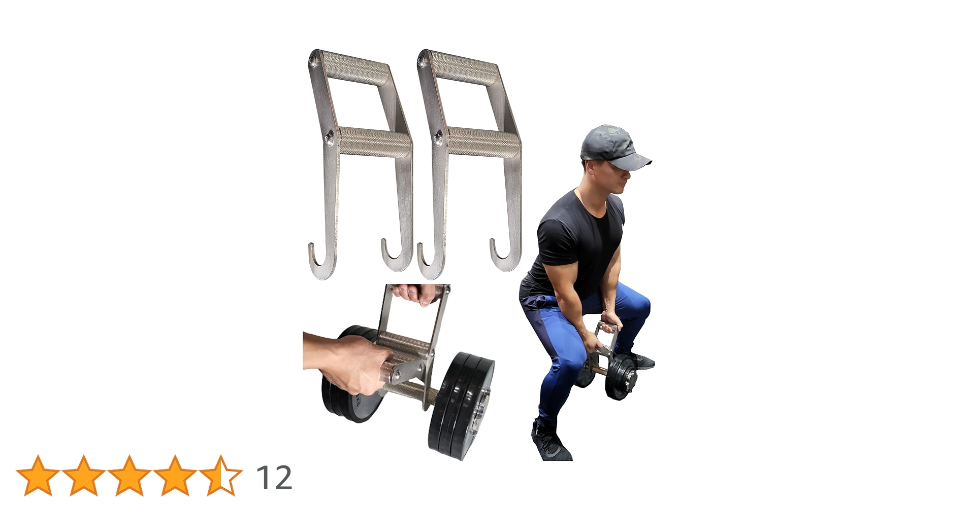 DDハンドル　セーフティモデル　ダンベルフック　補助器具 DDハンドル セーフティモデル – GentlemanFitnessClub