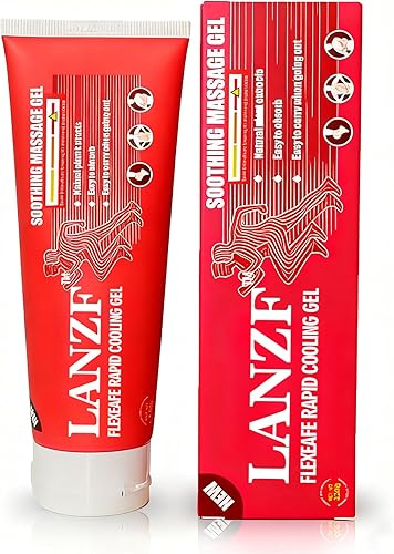 Gel de alivio de articulaciones, crema de masaje calmante, crema muscular rápida, adecuado para rodilla, lumbar, cuello, manos y pies, 4.23 onzas (1