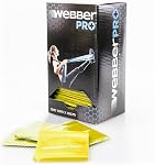 Webber - TPE Resistance Bands Set – Hypoallergenic - Latex Free For Exercise, Fitness, Workout, Legs, Yoga, Pilates, Strength and Resistance Training, Physical Therapy and Mobility Training, Non Slip, Anti Roll & Anti Tear Design, Very Durable and Re