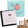 Daily Puns 2025 Desk Calendar, Funny Desk Calendar A Pun A Day Calendar 2025, 12-Month Desk Calendar Decorative Desktop Calendar Daily Humour Calendar for Office, Table, Shelf