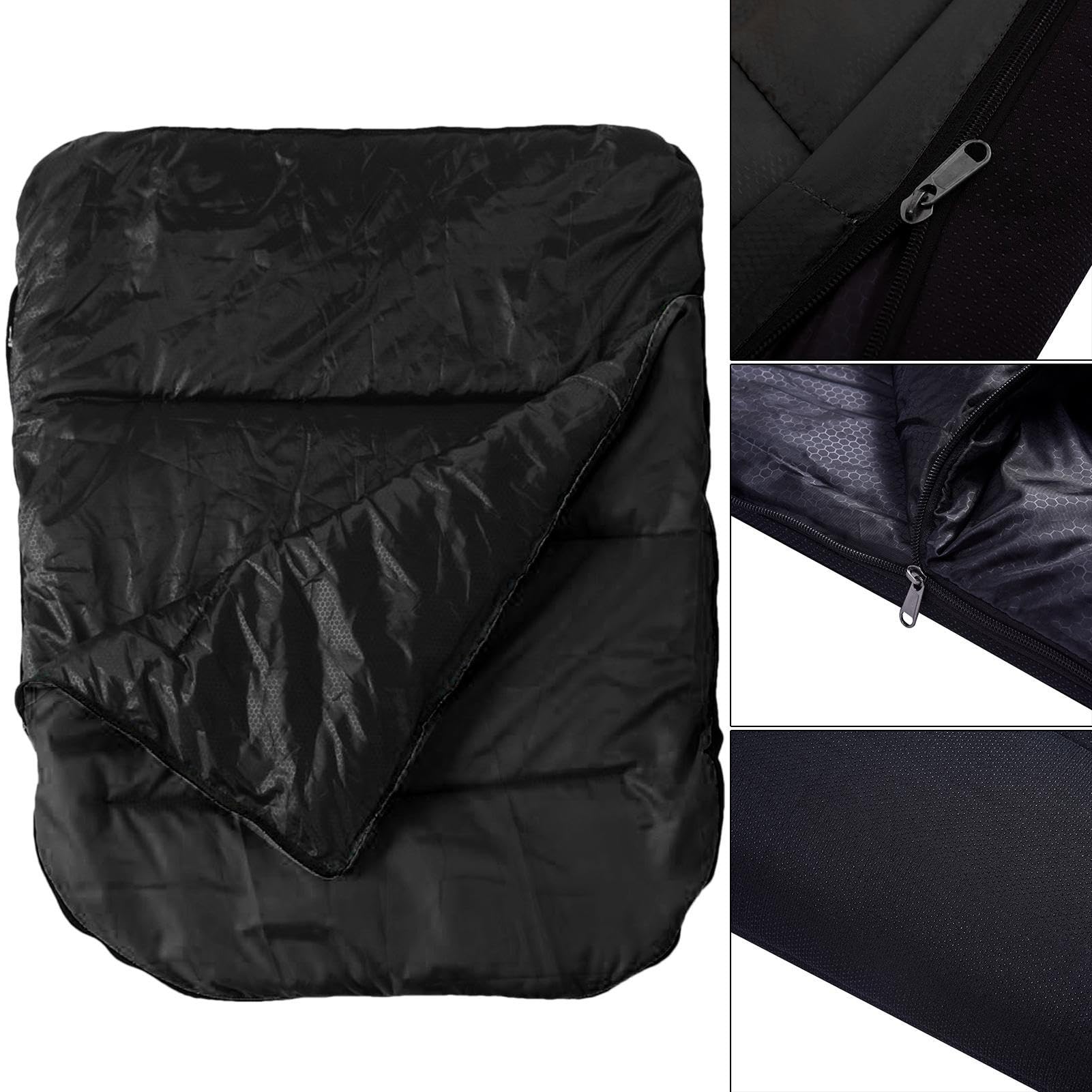 Tapis chauffant pour chiot Température réglable, avec fermeture éclair, Lit | Électrique Adapté pour le camping, la randonnée avec sac à dos, le trekking