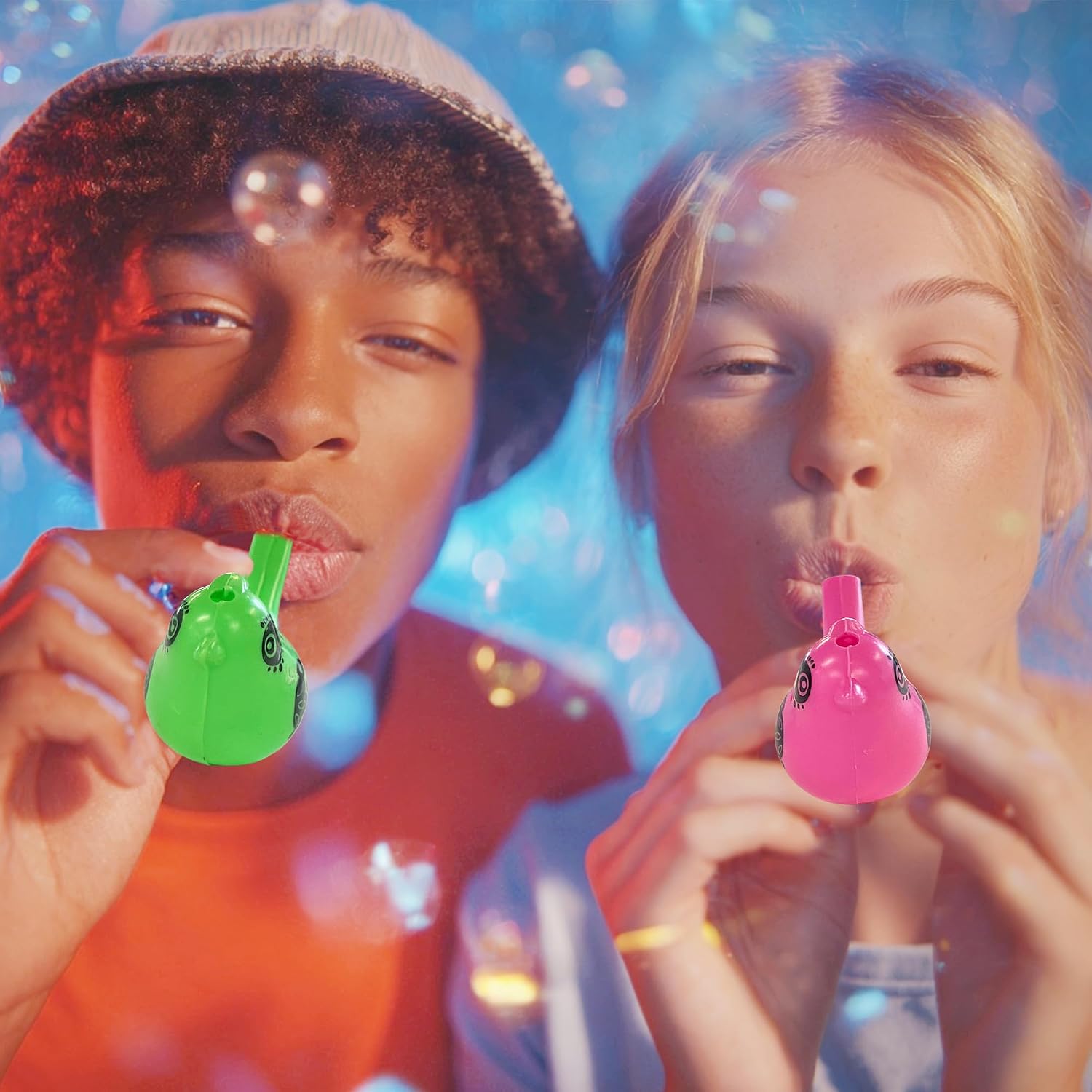 30PCS Colorful Bird Water Whistle Toys and Musical Instrument Toys are Suitable for Family Games Birthday Parties and Party Gifts image 3
