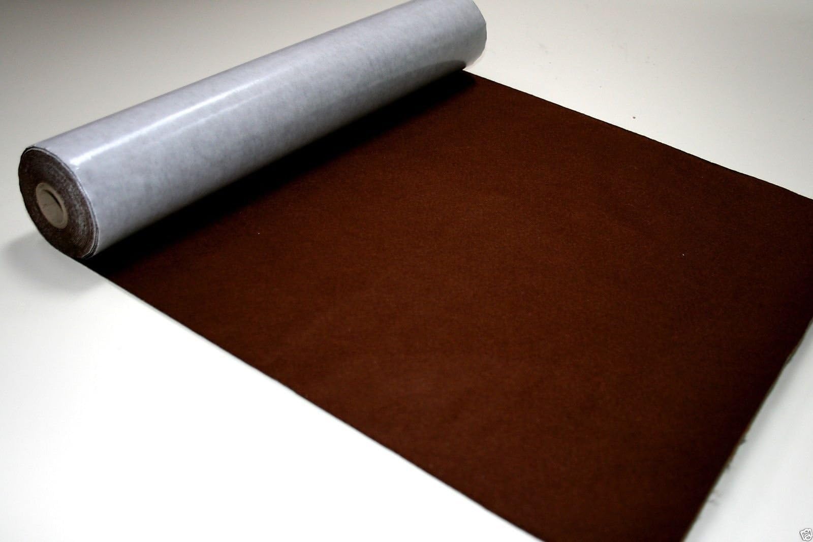 Self Adhesive Felt Baize Fabric Mini Rolls - Burnt Sienna, Sample - 23cmx23cm 9"x9"