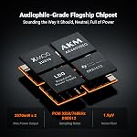 Fosi Audio ZH3 DAC Headphone Amp, Fully Balanced Preamp with AKM4493SEQ XMOS XU316 PCM 768kHz for Amplifiers, USB/Optical/COAX/RCA/12V Trigger Input, XLR/RCA/4.4mm/6.35mm Output with Remote