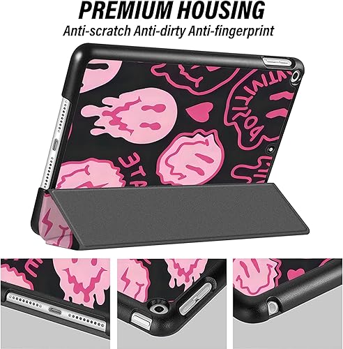 Miniatura 4 de Cabreche Compatible con iPad de 10.2 pulgadas, Funda de 987 Generación (202120202019) Parte Trasera Rígida Tríptico, Cubierta con