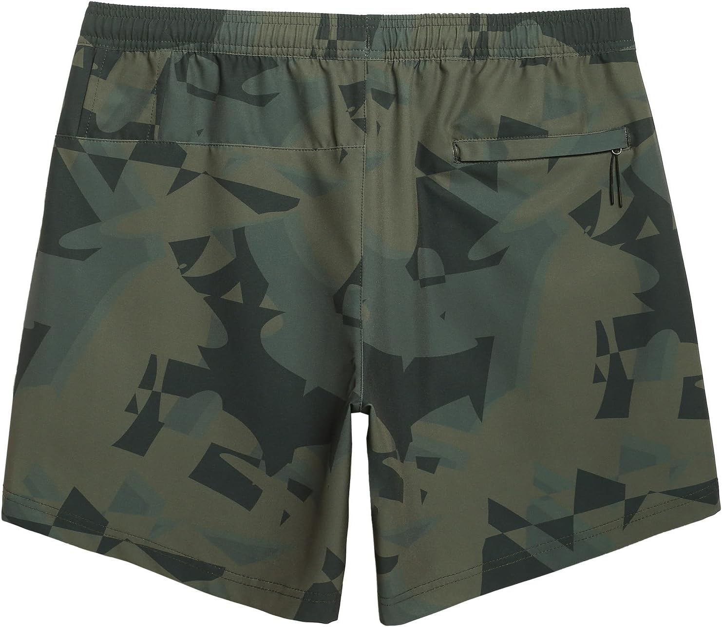 maamgic Men's Gym Running Shorts 7 Inch Quick Dry Athletic Workout Shorts with Zipper Pockets No Liner - Image 4