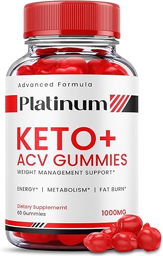 Gomitas Platinum Keto Acv Fórmula oficial, veganas Gomitas keto de platino con vinagre de sidra de manzana, gomitas de platino Keto Plus Acv, Keto