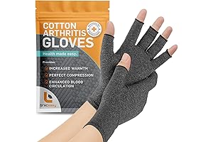 Open-Finger Arthritis Gloves: Relief and Support for Your Aching Hands