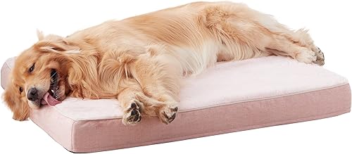 Miniatura 10 de Cama de Espuma Viscoelástica para Perros Grandes, Camas Refrescantes para Perros Grandes, Alfombrilla Lavable para Mascotas para Jaula con Alivio