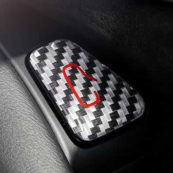 BETTERHUMZ Door Open Button Sticker for Tesla Model 3 2023-2020