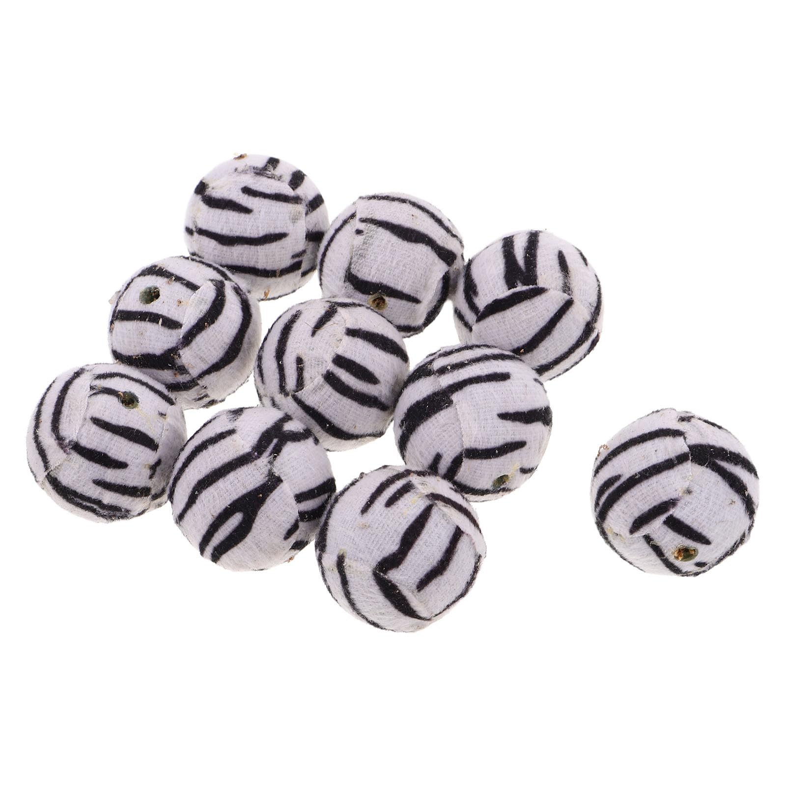 Balones para gatos de interior UTHCLO con estampado de leopardo de 4 cm
