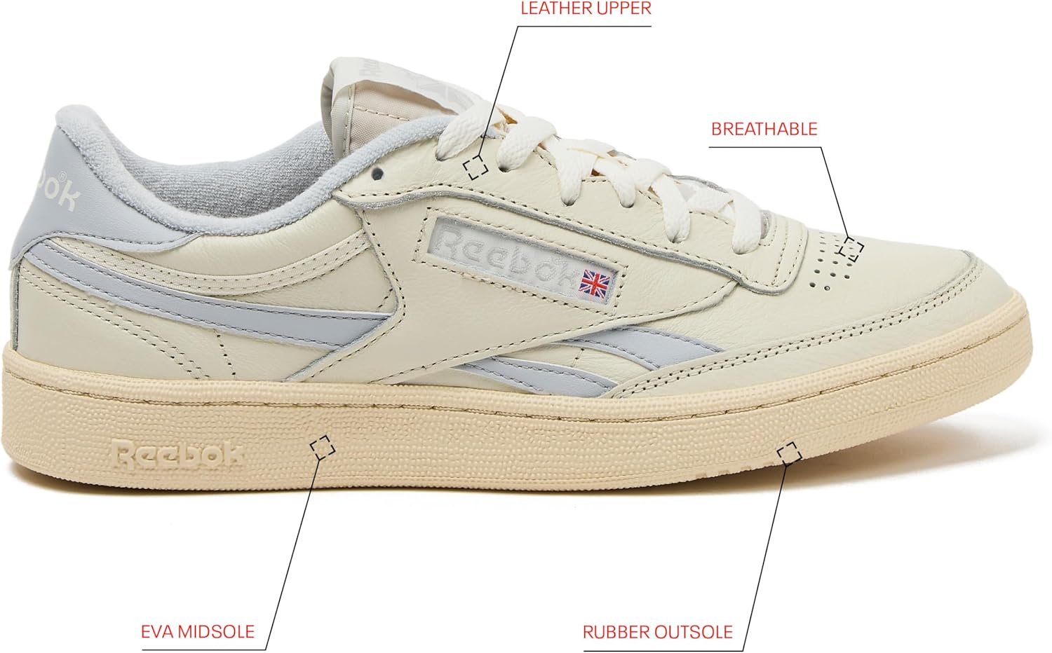 Reebok Unisex Club C Revenge VintageSneaker - Image 2