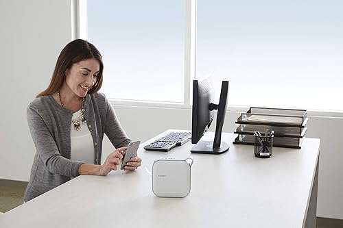 Miniatura 4 de DYMO etiquetadora MobileLabeler con conectividad bluetooth para teléfonos inteligentes (1982171), Blanco