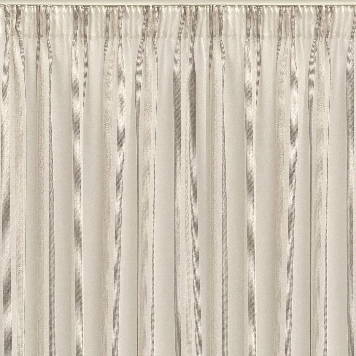 Alexandra House Living Grey Cardigan Curtain 200 x 270 x 1 cm Translucent