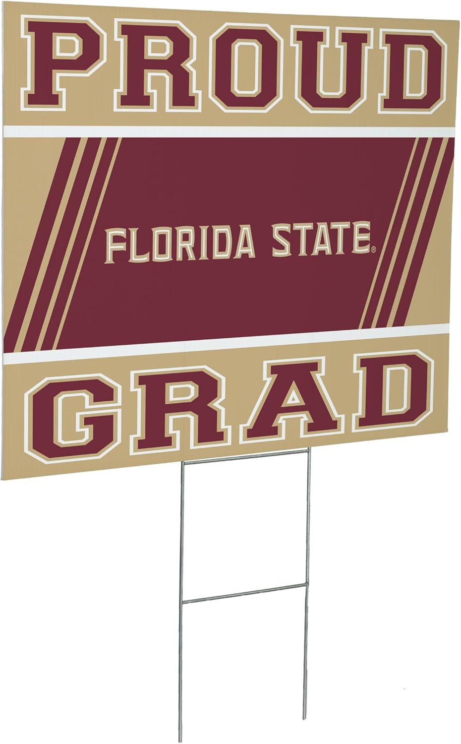 Purdue University Graduation Yard Signs with Stakes 18x24, Outdoor Coroplast College Graduation Lawn Signs, Proud Gard Decor for Graduate Party