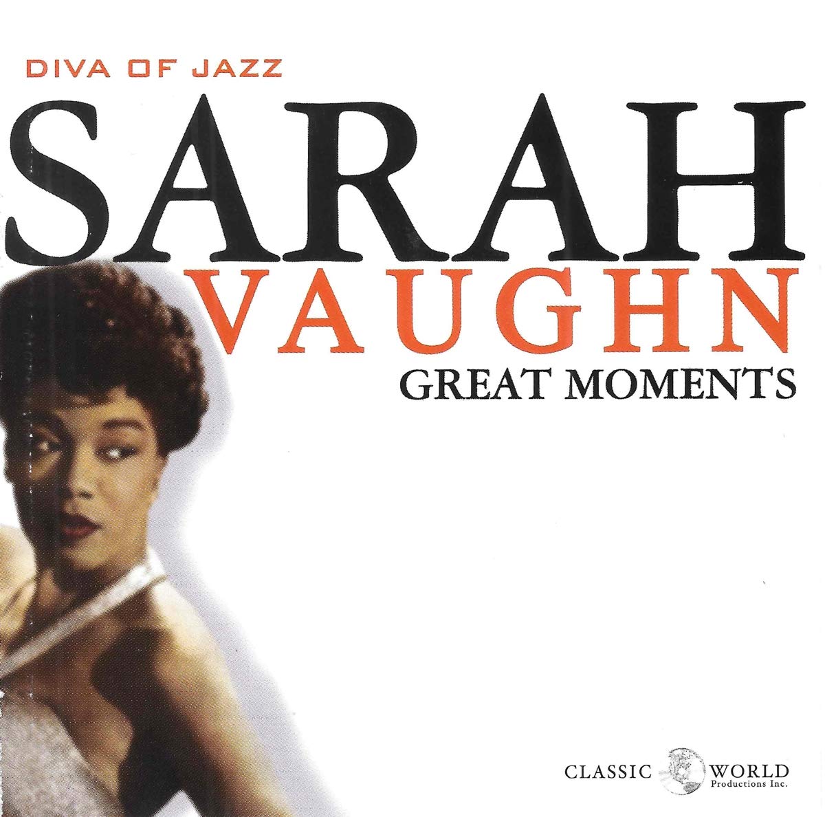 Sarah Vaughan Great Moments CD New 760137201625