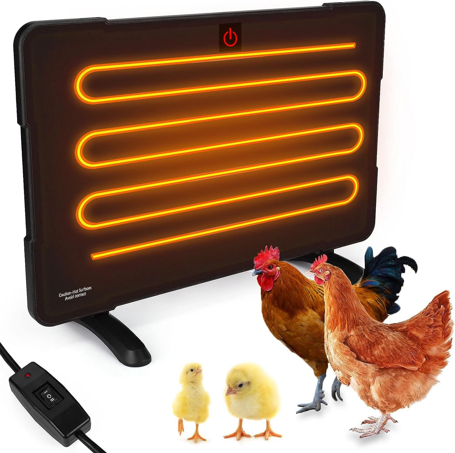 Cozy Products Cozy Coop, Chicken Coop Heater, FlatPanel