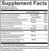 Vista 6 de DR. WESTIN CHILDS - Potenciador de conversión T3 - Apoya naturalmente la conversión de T4 a T3, biosíntesis tiroidea y sensibilidad celular - Sin