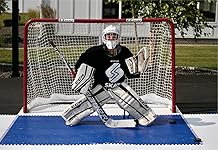 Skate Anytime - Goalie Value Package - Synthetic Ice for Hockey - Skateable Artificial Ice Tiles - Expandable - European Technology