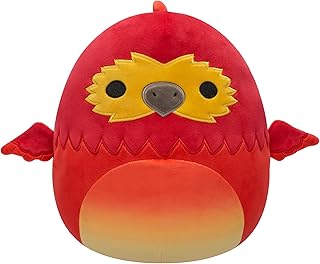 Original “Harry Potter” 10-Inch Fawkes Plush - Ultrasoft Official Jazwares Plush (Medium-Sized)