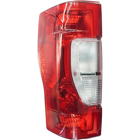 Tail Light Assembly Compatible With Ford Transit 150 250 350 2015 2016 2017 2018 2019 2020 2021 2022, Halogen Rear Brake Tail Lamp W/o Bulbs, Right/Passenger Side, DOT/SAE Compliant