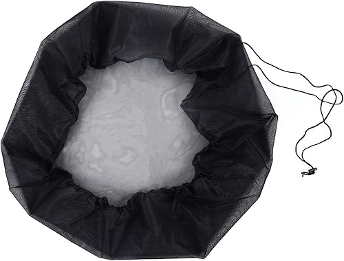 HASAKI Cubierta de malla de barril de lluvia al aire libre colección de agua protector de pantalla para jardín lluvia barril