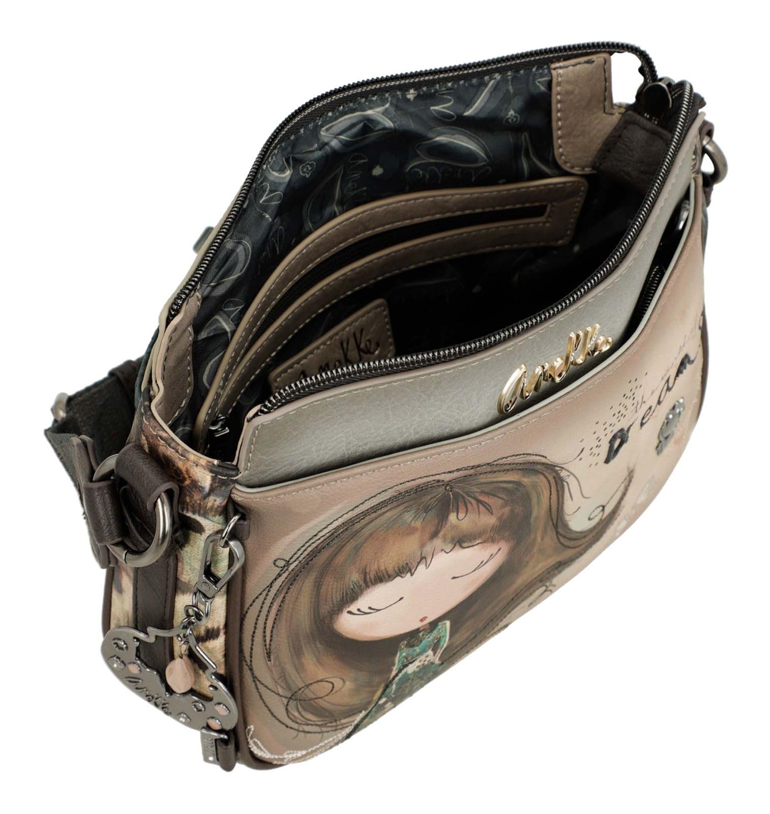 Anekke Torba na ramię Real Crossbody Bag wielokolorowa