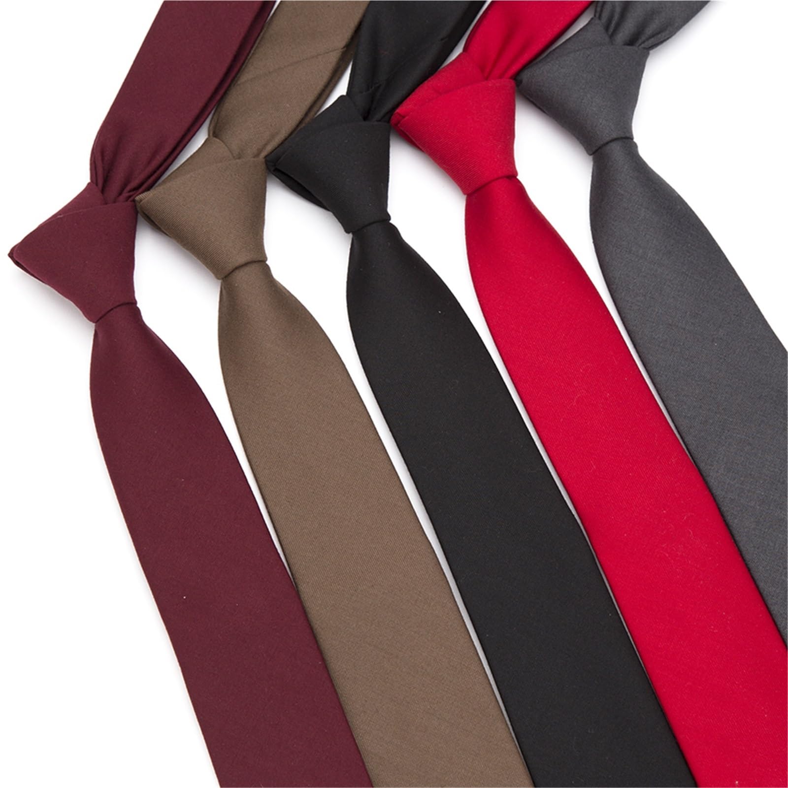 Corbatas de Hombre Corbatas delgadas for hombre, for trajes de boda, negocios, fiestas, corbata clásica delgada, informal