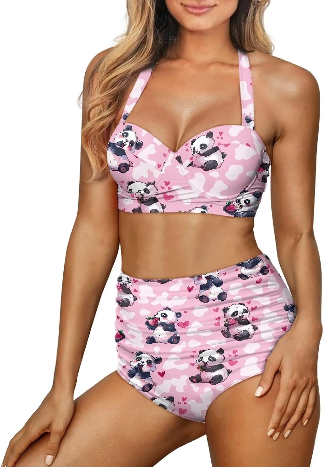 Bikini Sets for Women Summer String Bikini High Waist Swimsuits for Women