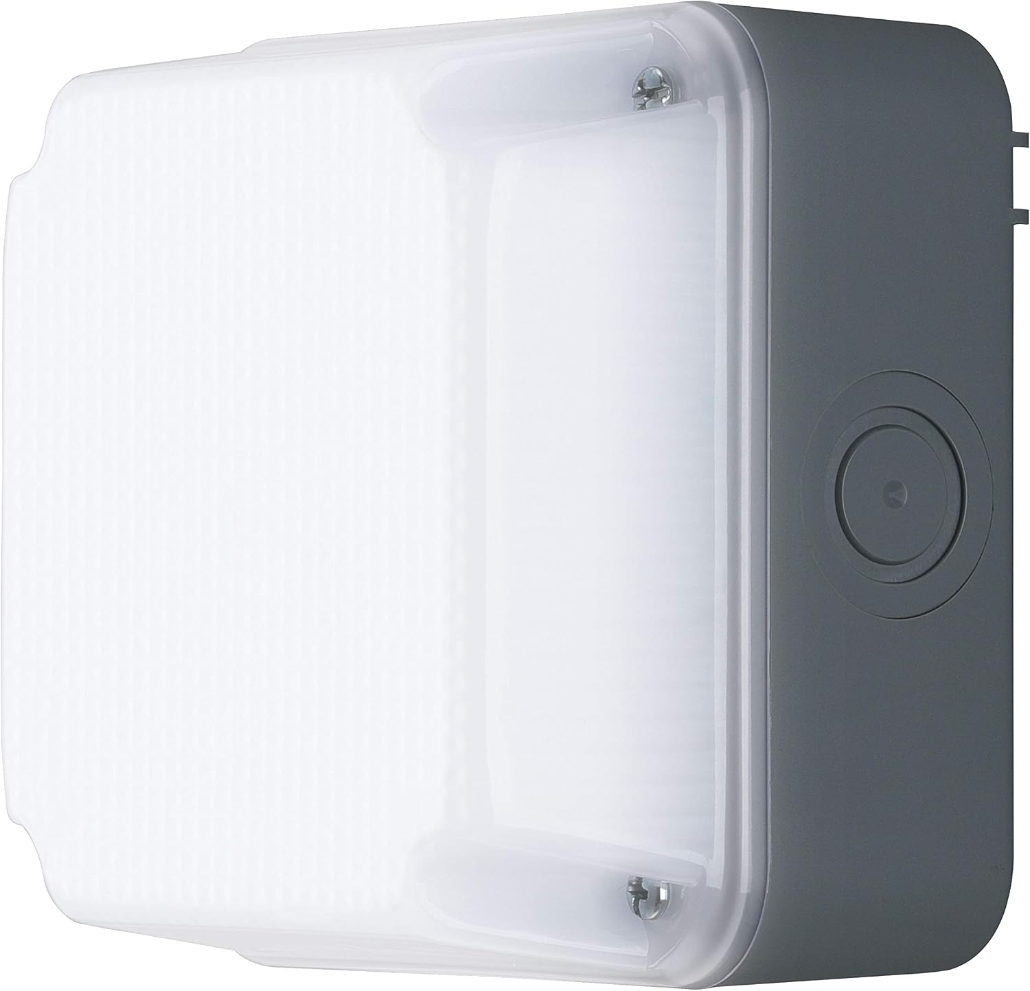 Luceco LED Storm Outdoor Bulkhead Light, 11.5 x 11.5 cm, 4.5 W, 4000K Colour Temperature, White Plastic, 11.5 cm/4.5 W - Image 3