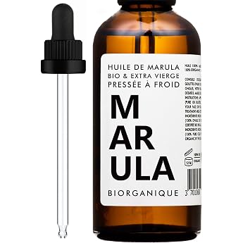 Organic Marula Oil 100% Pure Natural and Cold Pressed - 50 ml - Care for Hair Body Anti-Ageing Skin