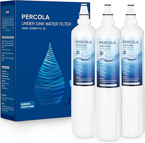 AP Easy C-Complete/Modelo A/C Filtro de agua debajo del fregadero, compatible con 3M® Aqua-Pure® AP Easy Complete System/USF-A/C Sistema de