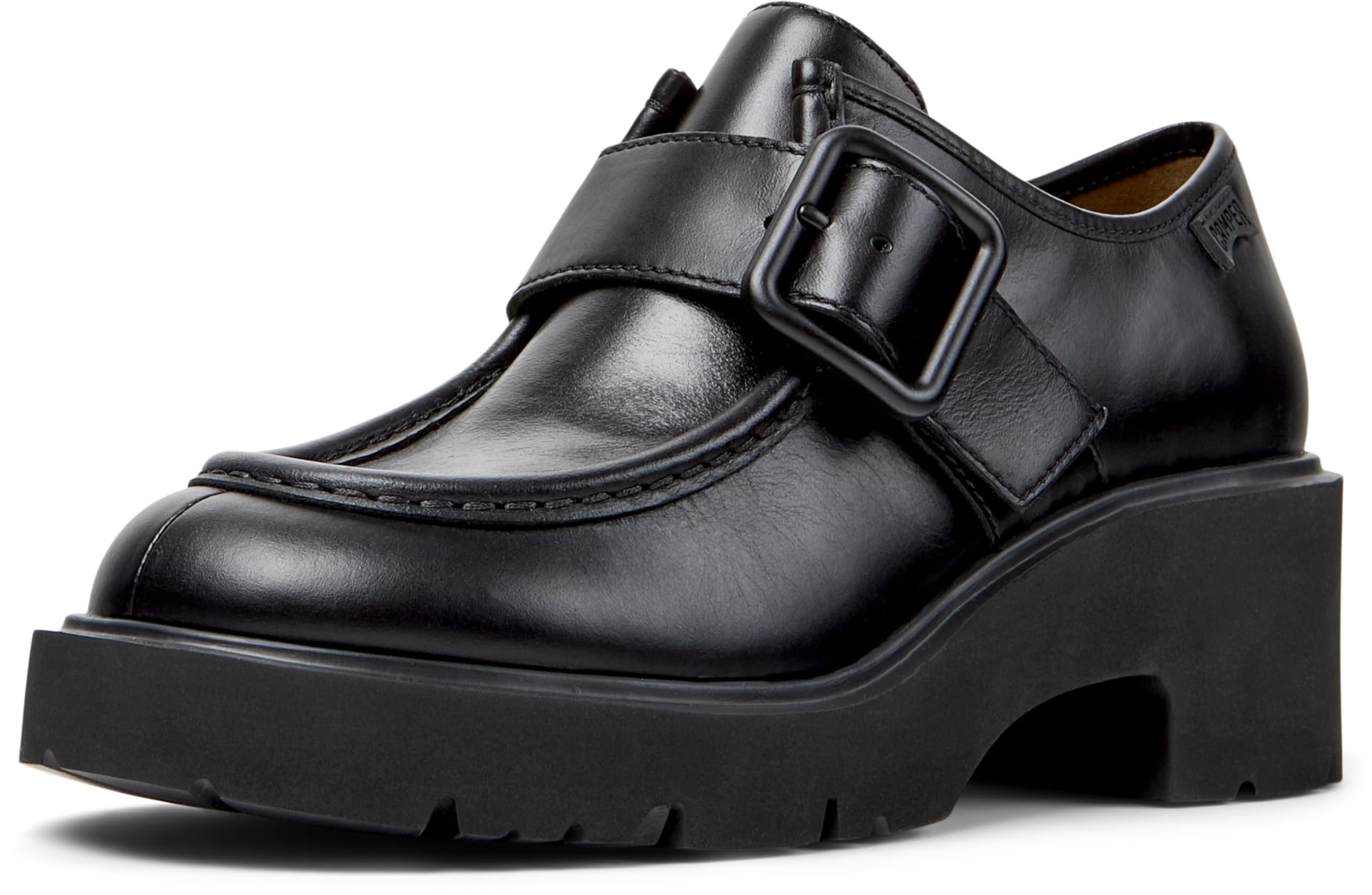 Camper Women's Milah K201930 Monk Strap, Black 001, 7 UK