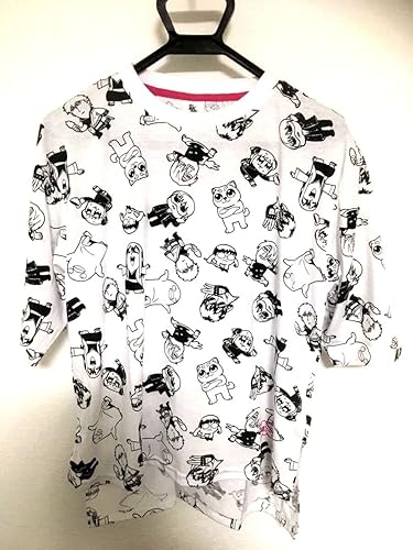 Amazon しまむら 銀魂コラボ 大川ぶくぶコラボ レディースtシャツ生地 オーバーサイズトップス ホワイト Mサイズ アニメ 萌えグッズ 通販
