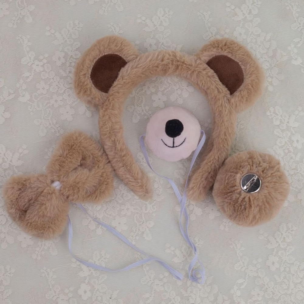 Amazon.co.jp: かわいいクマ耳カチューシャ,クマ耳カチューシャ