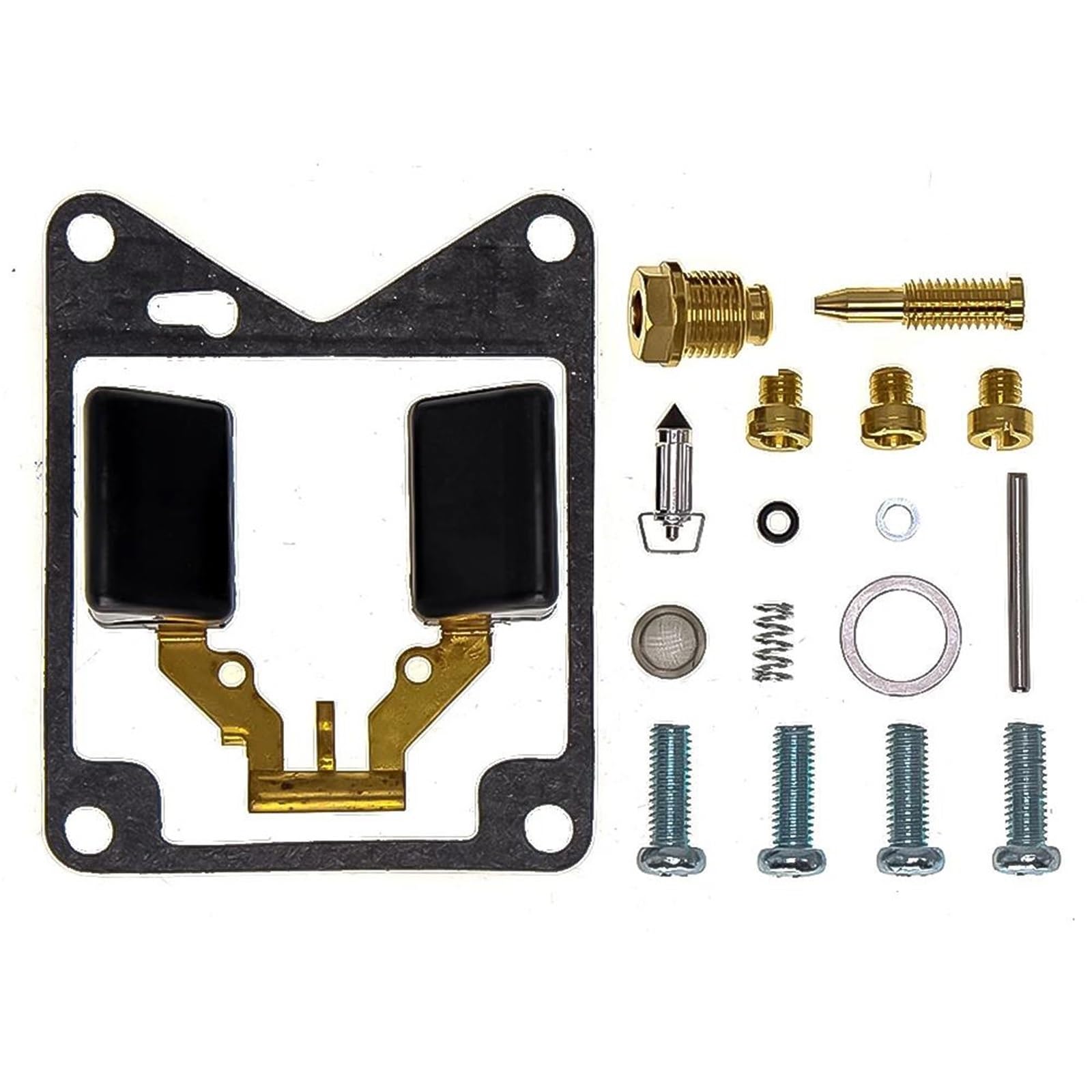 Juego De Reconstrucción Carburador Kit De Reparación Carburador Motocicleta para Yamaha Virago XV920 1981-1983 Flotador, Junta Tornillos, Resortes Demás Componentes