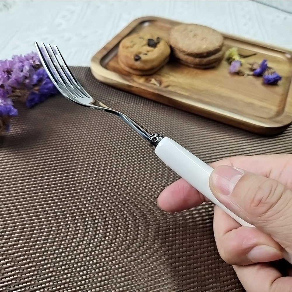 MEIYAHOME Sus304 Lot De 8 Cuillères à Café En Acier