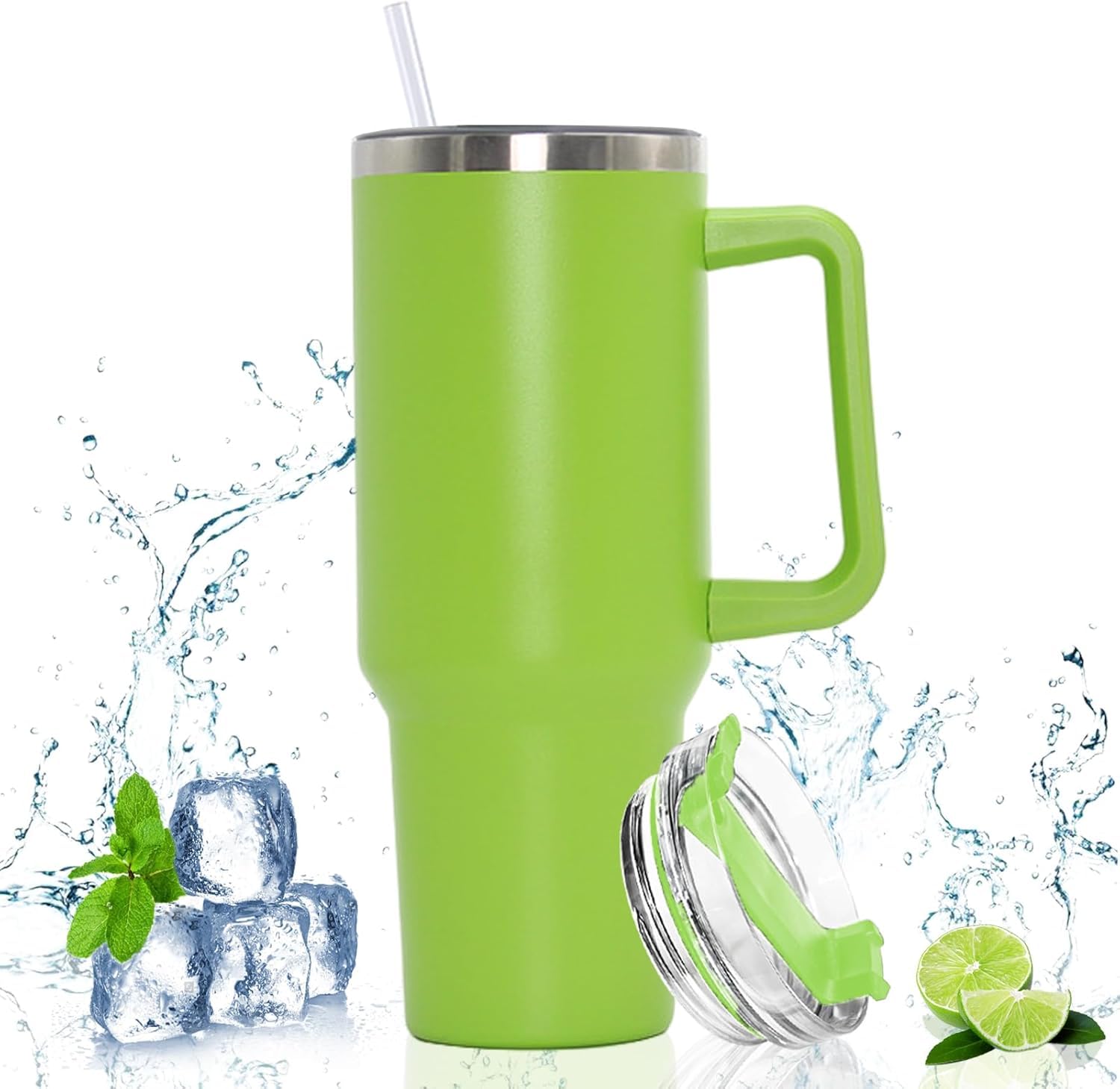 See full amazon price history chart for LACOSSI Tumbler with Handle and Straw Lid 40oz Double Wall Stainless Steel Water Bottle Cup Reusable Travel Gym Yoga Mug BPA Free Durable for Iced Tea Coffee Tumbler (Green) LACOSSI Tumbler with Handle and Straw Lid 40oz Double Wall Stainless Steel Water Bottle Cup Reusable Travel Gym Yoga Mug BPA Free Durable for Iced Tea Coffee Tumbler (Green) (B0D9LM9J4H) Amazon Price History, Amazon Price Tracker